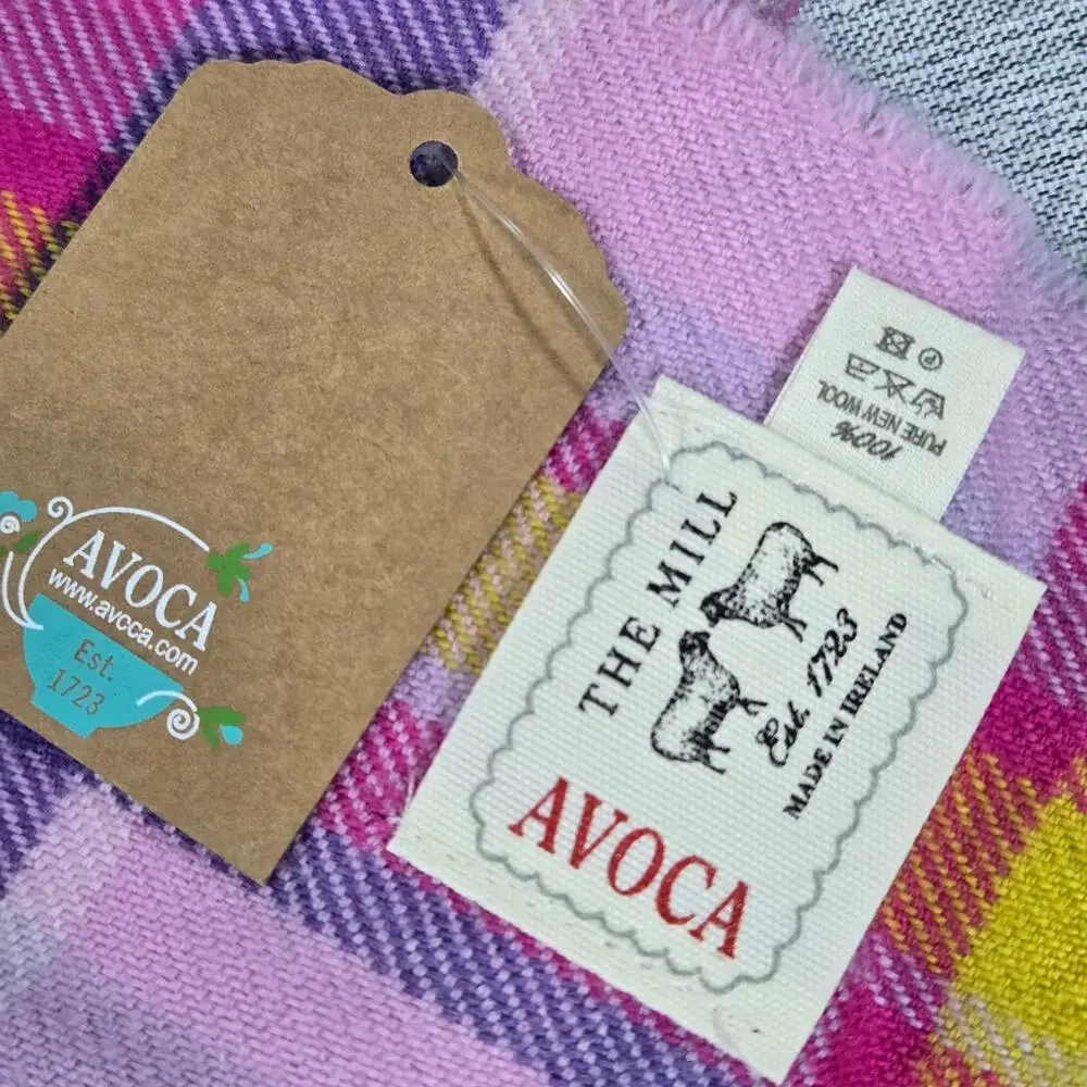 Avoca scarf trip pink